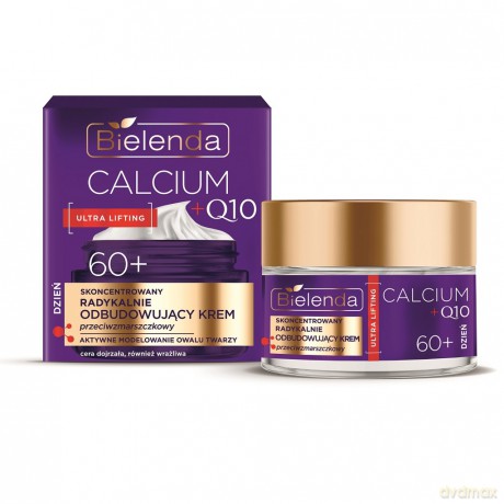 BIEL CALCIUM+Q10 60+ Krem odbudowujący