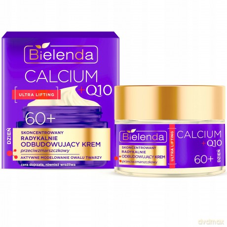 BIEL CALCIUM+Q10 60+ Krem odbudowujący