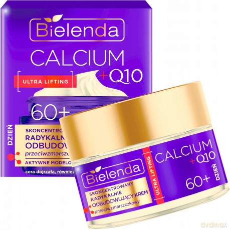 BIEL CALCIUM+Q10 60+ Krem odbudowujący