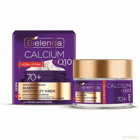 BIEL CALCIUM+Q10 70+ Krem głęboko odżywczy