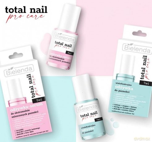 BIEL Odżywka d/pazn TOTAL NAIL PRO CARE 7w1