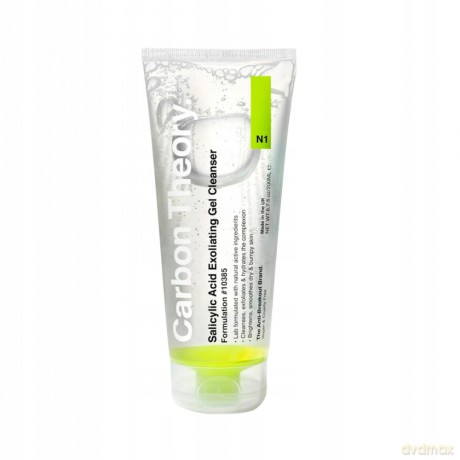CARBON THEORY Salicylic Acid Oczyszczający Żel do mycia twarzy Exfoliating Gel Cleanser