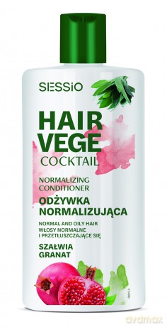CHANTAL SESSIO HAIR VEGE Balsam granat d/wł 300ml&