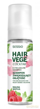 CHANTAL SESSIO HAIR VEGE Szampon w piance malina&