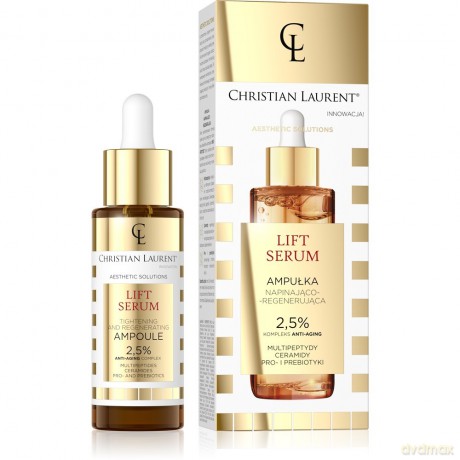 CHRISTIAN LAURENT Aesthetic Solutions Ampułka napinająco-regenerująca Lift Serum - 2.5% Kompleks Anti-Aging
