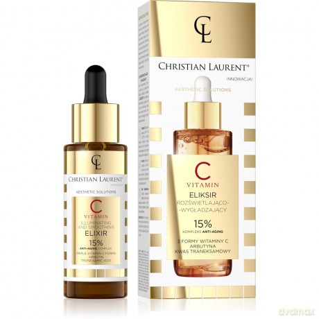 CHRISTIAN LAURENT Aesthetic Solutions Eliksir rozświetlająco-wygładzający Vitamin C - 15% Kompleks Anti-Aging