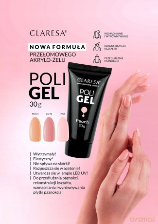 Claresa N Żel Poli Pink 30g