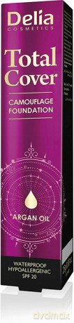 DELIA TOTAL COVER - Podkład d/twa 53 kryjący 25g