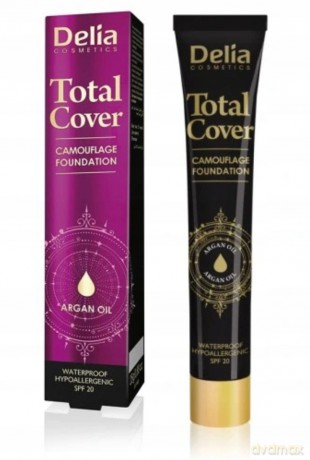 DELIA TOTAL COVER - Podkład d/twa 53 kryjący 25g