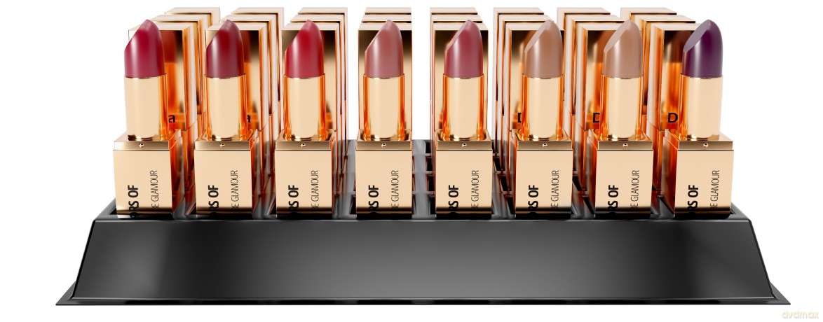 DELIA Zestaw LIP Colors Of Love pomadki do ust