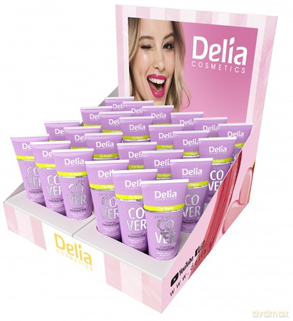 DELIA ZESTAW Podkład - Real Cover 2023