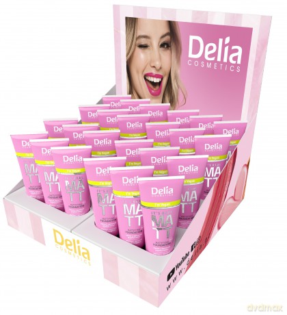 DELIA ZESTAW Podkład - Real Matt 2023