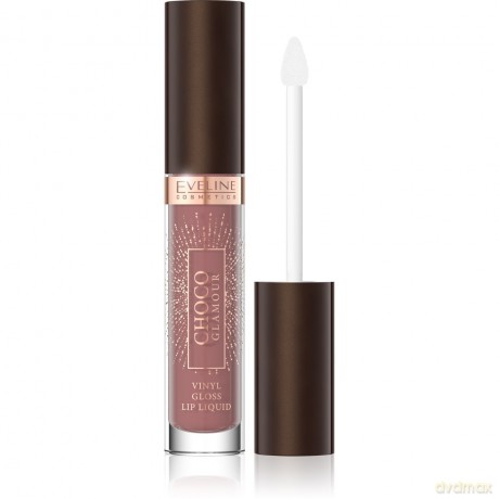 EVELINE Choco Glamour Winylowa Pomadka do ust w płynie z efektem glossy lips nr 03