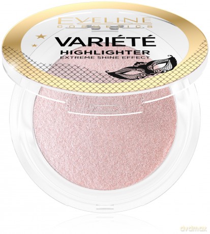 EVELINE Variete Rozświetlacz do twarzy w kamieniu nr 01 - extreme shine effect