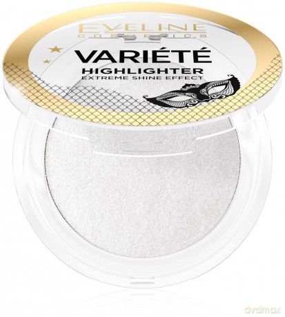EVELINE Variete Rozświetlacz do twarzy w kamieniu nr 02 - extreme shine effect