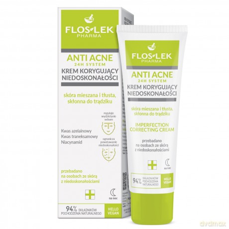 FLOS ANTI ACNE Krem korygujący niedoskonałości