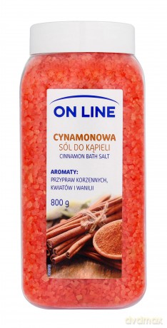 FS On LINE SÓL d/kąp 800g Cynamonowa