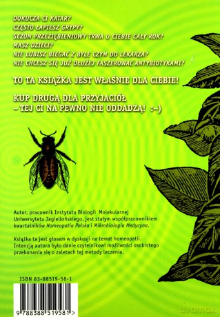 Homeopatyczne leczenie chorób przeziębieniowych - Janusz Bielec [KSIĄŻKA]