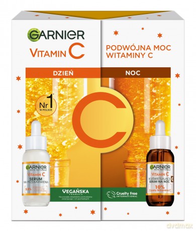 GARNIER Skin Naturals Zestaw prezentowy dla kobiet Vitamin C