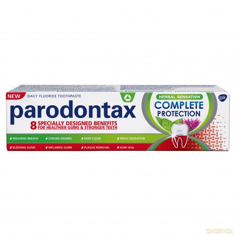 GSK PARODONTAX Pasta Complete Protection Herbal&