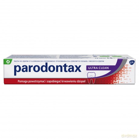 GSK PARODONTAX Pasta ULTRA CLEAN 75ml&