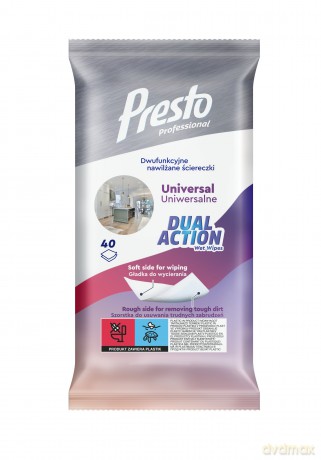 HARPER PRESTO Ściereczki uniwersalne Dual Action40
