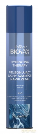 L`BIOTICA BIOVAX Glamour Pielęgnujący Suchy Szampon nawilżenie 3w1 - Hydrating Therapy