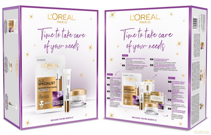 LOREAL Age Specialist Zestaw prezentowy dla kobiet