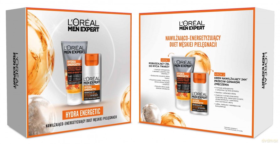 LOREAL Men Expert Zestaw prezentowy dla mężczyzn Hydra Energetic