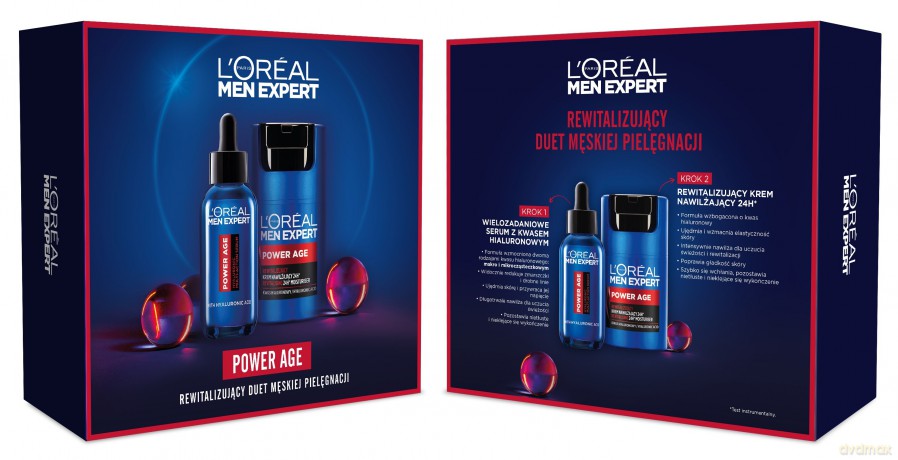 LOREAL Men Expert Zestaw prezentowy dla mężczyzn Power Age