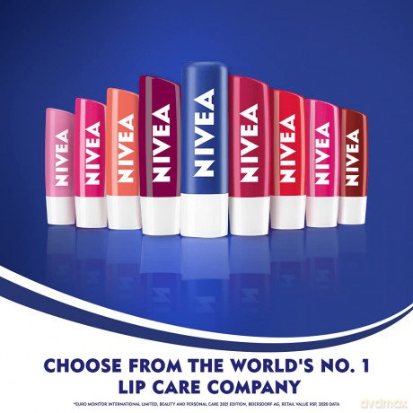 Nivea Peach Shine Pielęgnująca pomadka do ust 5,5 ml