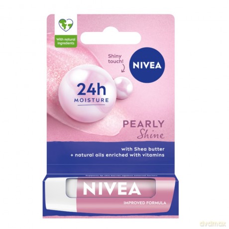 NIVEA Pomadka ochronna do ust Pearly Shine 4,8 g