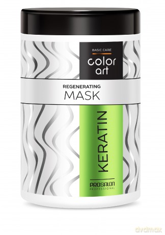 PROSALON PROFESSIONAL Basic Care Color Art Regenerująca Maska do włosów - Keratine 1000ml