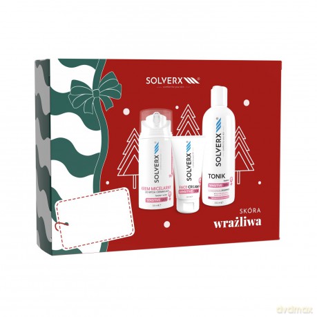 SOLVERX Zest. Św.4 SENSITIVE SKIN tonik/krem x2