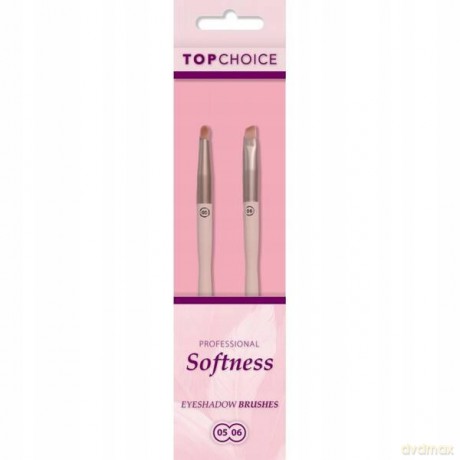 TOP CHOICE Softness komplet pędzelków do cieni