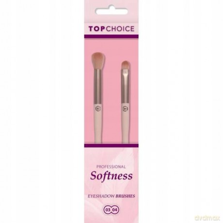 TOP CHOICE Softness komplet pędzelków do cieni