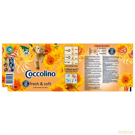 UNILEV COCCOLINO PŁYN D/PŁUK F&S ORANGE 1700ml&