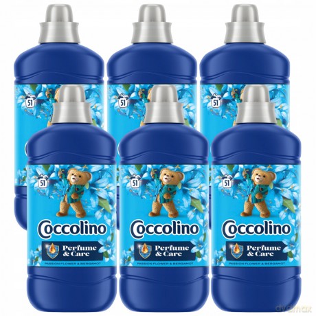 Coccolino Creations Niebieski z bergamotką płyn do płukania tkanin 1,275L