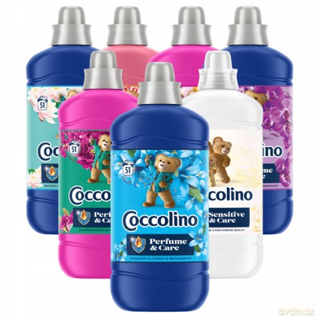 Coccolino Creations Niebieski z bergamotką płyn do płukania tkanin 1,275L