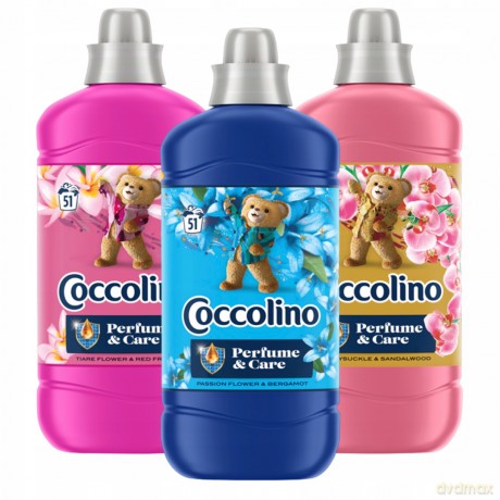 Coccolino Creations Niebieski z bergamotką płyn do płukania tkanin 1,275L