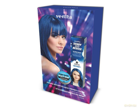 VENITA Zestaw prezentowy dla kobiet Trendy Color (Pianka nr 39+Mydło do brwi czarne)