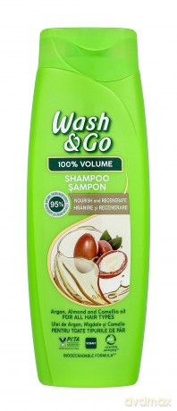 Wash&Go Oils Szampon odżywczy i regenerujący 360ml