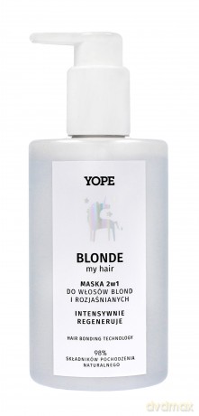 YOPE BLONDE MASKA do włosów 2w1 300 ml&