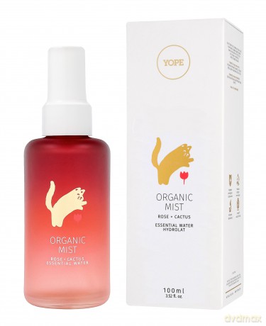 YOPE Face Care Hydrolat róża i kaktus 100ml&