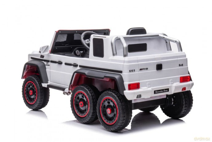 Auto na akumulator Mercedes Benz G636x6 Biały 9813