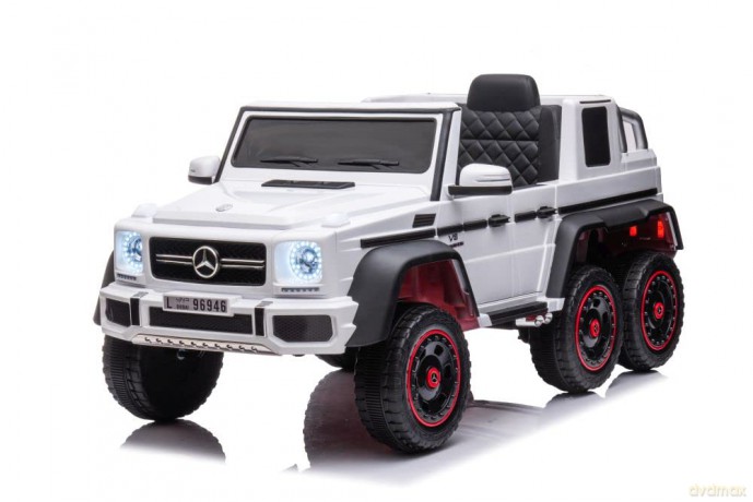 Auto na akumulator Mercedes Benz G636x6 Biały 9813