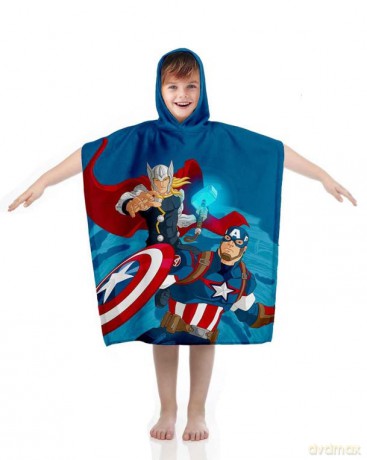 AVENGERS Poncho drukowane 55x110cm