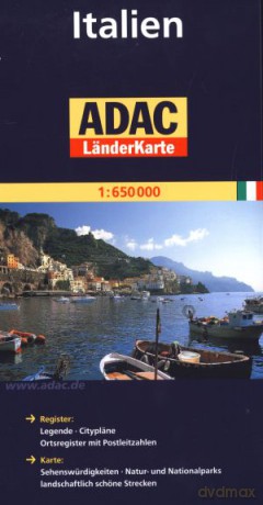 Italien. ADAC LanderKarte 1:650 000 [KSIĄŻKA]