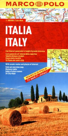 Italy. Mapa Marco Polo w skali 1:800 000 [KSIĄŻKA]