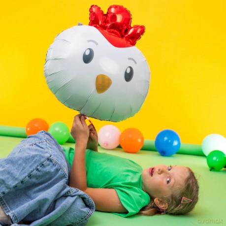 Balony foliowe kurka 69x52cm 138434